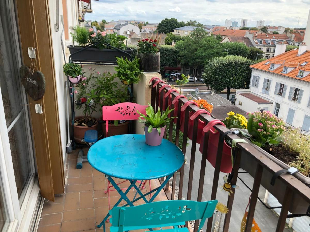 Room With Balcon 20 Minutes From Eiffel Tower Choisy-le-Roi Kültér fotó
